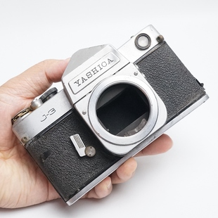 m42口胶片单反照相机金属外壳银色道具135 雅西卡J3 故障装 饰摆件