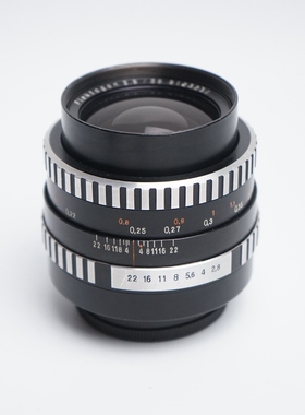 M42口德国 蔡司 35mm 2.8镜头斑马定焦Carl Zeiss Jena Flektogon