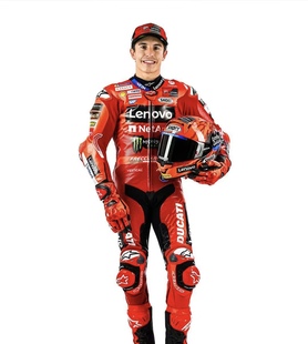 定制马奎斯杜卡迪连体皮衣摩托车赛车服赛道骑行装备非a星丹尼斯