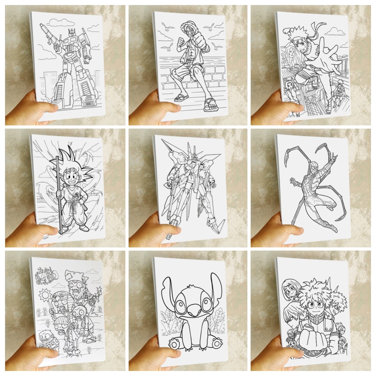 儿童练习简单卡通动漫游戏加厚涂色画男孩女孩公主机械汽车临摹,玩具/童车/益智/积木/模型,描红本/涂色本,淘宝优惠券,粉丝福利购,淘宝优惠卷