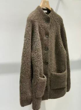 价格私询2025秋冬设计师品牌CJZP新款时尚百搭气质高级感针织开衫