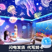 生日礼物玩具女孩子儿童梦幻卧室灯满天星氛围星空投影仪小夜灯