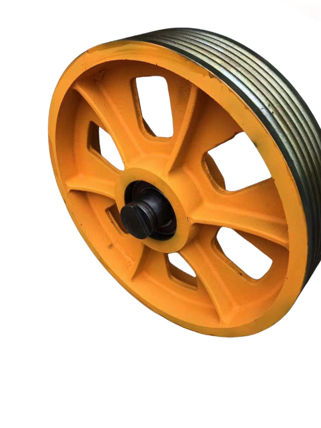 通力对重反绳轮导向轮轿顶轿底曳引轮外径420x6x8轴承6310