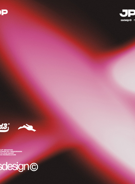 3SD3炫彩科技未来发布会KV主画面蓝色红色弥散光渐变背景图片素材