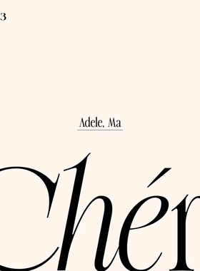 3SD3现代简约婚礼杂志高级精致走秀衬线LOGO标题PS英文字体安装包