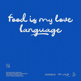 3SD3简洁温馨适用于餐饮生活方式品牌轻松手写书法英文字体安装包