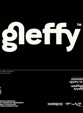 SSSDESIGN高级专业极简好看商业LOGO标题PROCREATE英文PSAI字体包