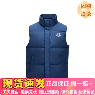 防泼水梭织羽绒背心L425U025 秋冬季 Skechers斯凯奇新款 男女同款