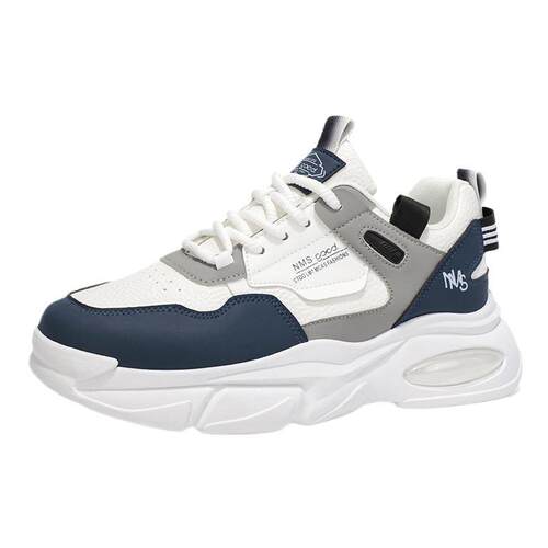 秋季男鞋新款青少年运动鞋透气潮流百搭厚底休闲跑步鞋老爹鞋男