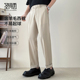 裤 男2026夏季 新款 长裤 圣得西通勤西装 纯色正装 小锥裤 抑菌排汗