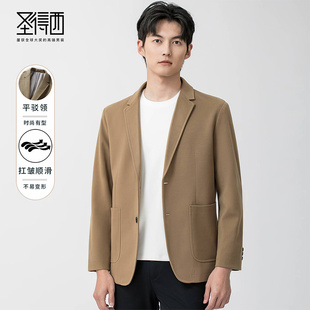 百搭两粒扣 中青年西装 圣得西时尚 新款 外套 商务休闲西服25秋季