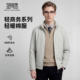棉服立领商务休闲男款 圣得西2025年冬季 简约外套 4级防泼水