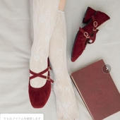 两穿 法式 复古褶皱交叉一字带日系女鞋 MJ暴走小红鞋 玛丽珍单鞋