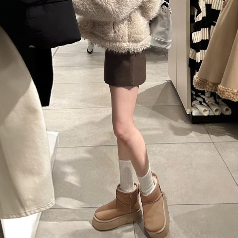 GRL显高显瘦大长腿！日系厚底增高防水防滑加绒保暖棉鞋雪地靴女,女鞋,时装靴,淘宝优惠券,粉丝福利购,淘宝优惠卷