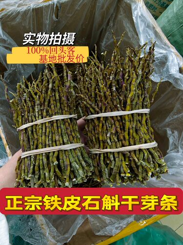 云南产地铁皮石斛干条