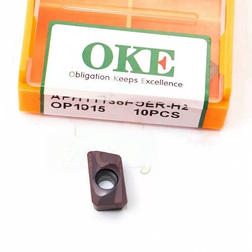 株洲OKE 不锈钢数控铣刀片APMT1604/1135PDER-H2 OP1215 正品保证