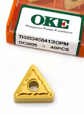 OKE 数控车刀片TNMG160404/160408/160412-OPM OC2025 加工钢件