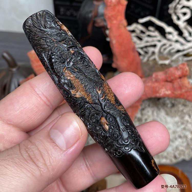 手工精雕柳工坊天然海柳烟嘴