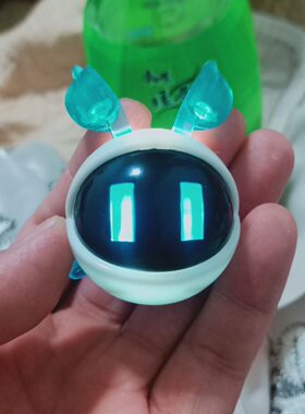 发光扭蛋淘米摆件玩具