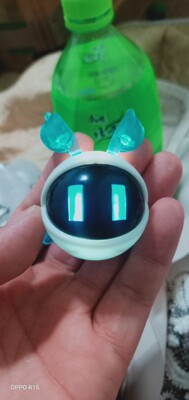 发光扭蛋淘米摆件玩具