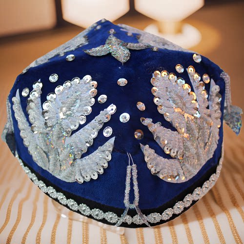 新疆舞蹈帽子定制各民族头饰