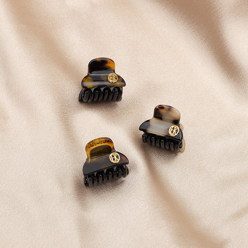 迷你小号带钻抓夹女高级感新款发量少半扎发小夹子洋气刘海夹侧边