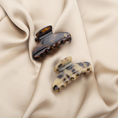 半扎发抓夹小号高马尾抓夹新款 高级感小夹子高颅顶鲨鱼夹发量少抓