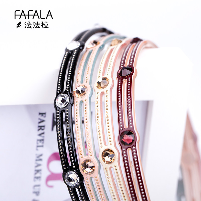 佩妮饰品女头花日韩甜美水钻发箍淑女头箍发卡防滑洗脸设计感发饰