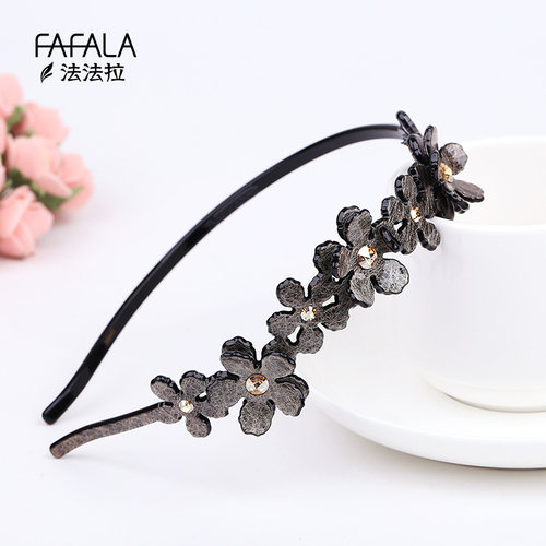 专柜发饰法国佩妮韩版立体花朵