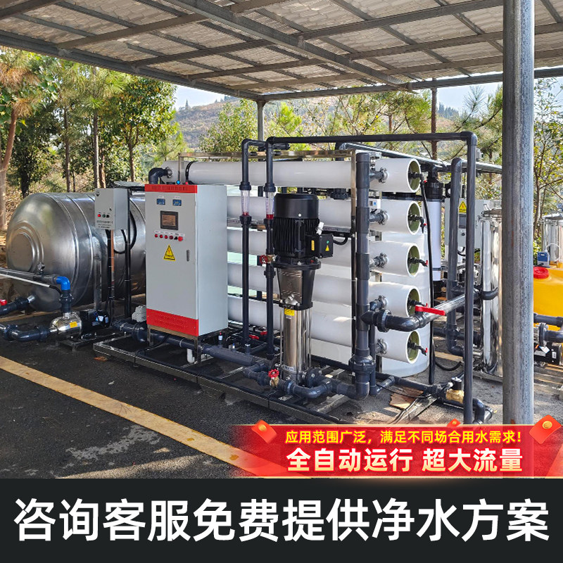 大型工业用净水器超滤反渗透净水机水处理设备水净化过滤器系统
