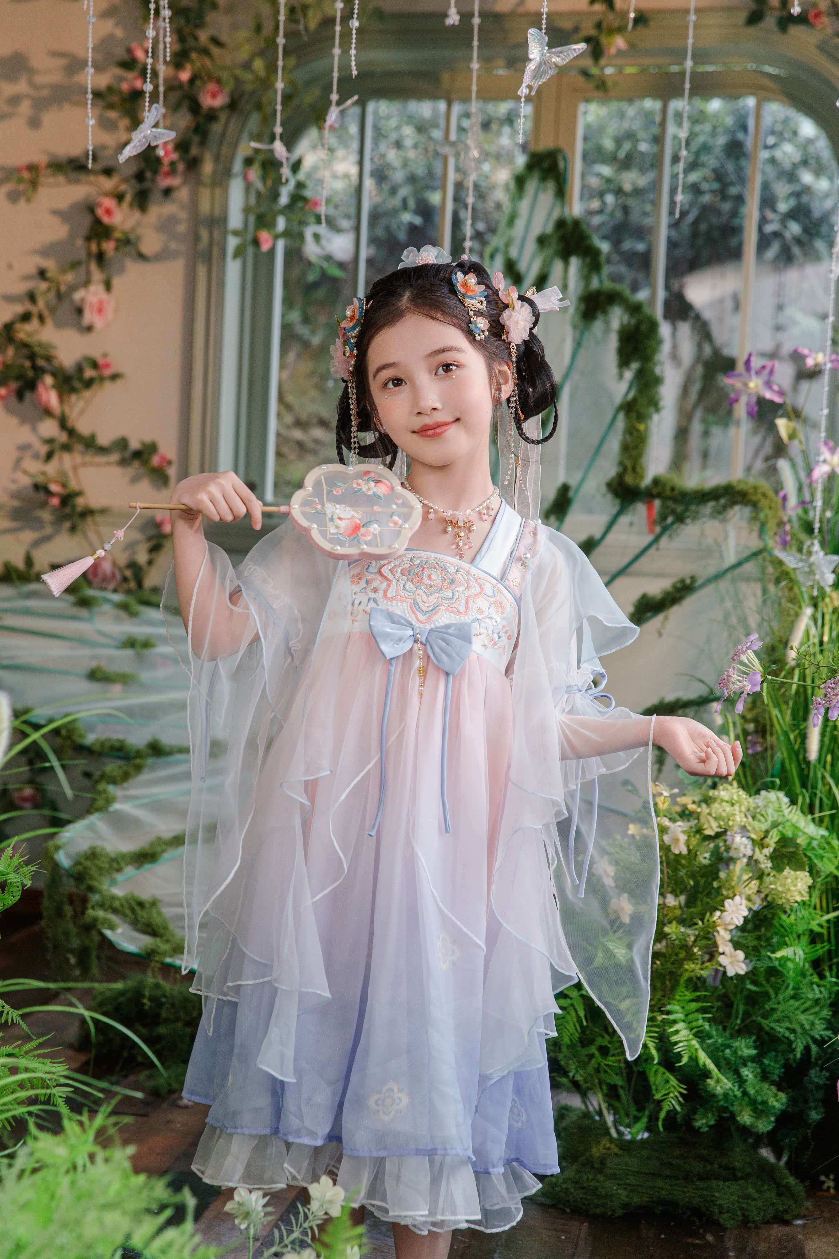 汉服女童2026新款古风新国风汉服