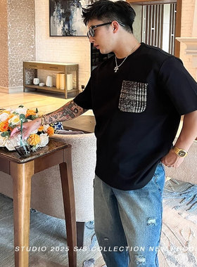 夏季重磅纯棉300G短袖T恤