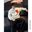 卫衣男新款重磅纯棉圆领套头加厚秋冬季休闲百搭长袖潮牌痞帅个性