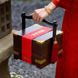 高档马年礼盒2026新款春节年货空盒子高端新年包装盒烘焙茶叶坚果