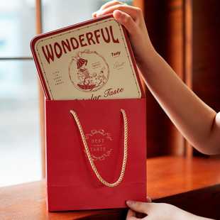 高档中秋月饼包装盒铁盒烘焙迷你月饼一口酥凤梨酥曲奇饼干礼盒子