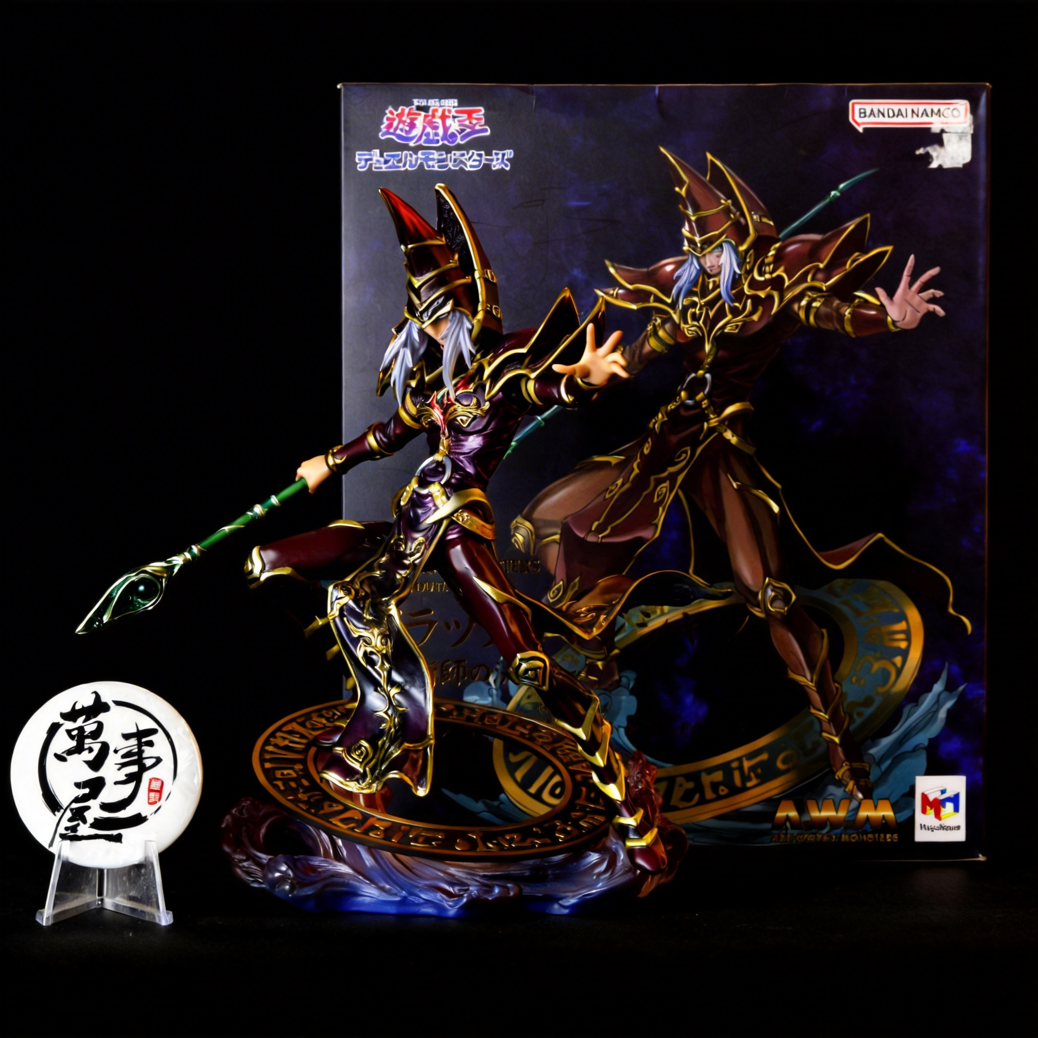 万事屋 游戏王 黑魔导师 奇术师的对决 正版手办 MegaHouse AWM