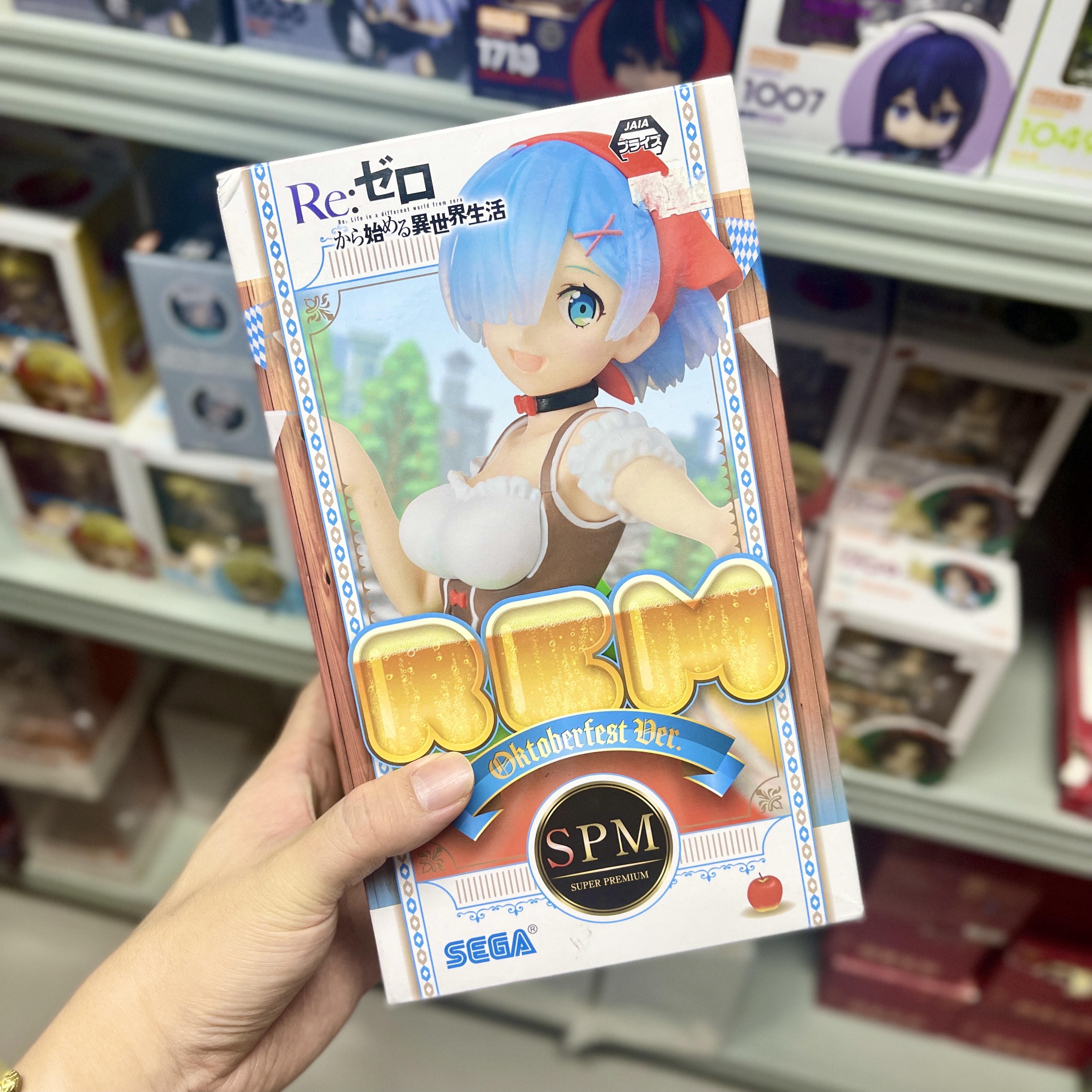 蕾姆 正版手办 世嘉SEGA 从零开始的异世界生活 SPM啤酒节 万事屋