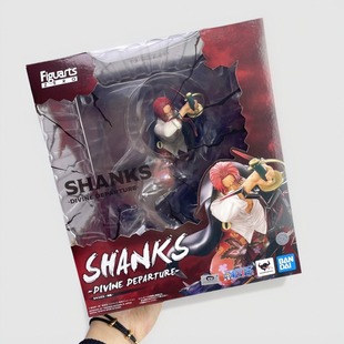 海贼王手办模型 万代zero 超激战 神避 红发 香克斯 万事屋