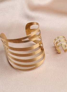 欧美风格新款手镯戒指套装