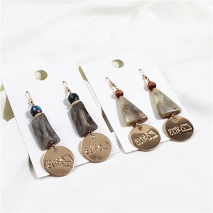 天琳美饰2020年新款耳饰品巴洛克潮流时髦气质时尚女长款耳坠耳钩