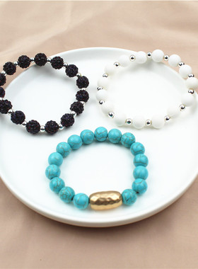 弹力日常款时尚风大气手链