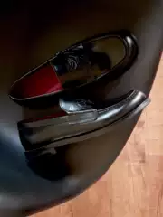 Men's and Women's Vampire-Style Loafers, Elegant Totem Casual Leather Shoes, Slip-On Derby Shoes, Dark Retro Single Shoes