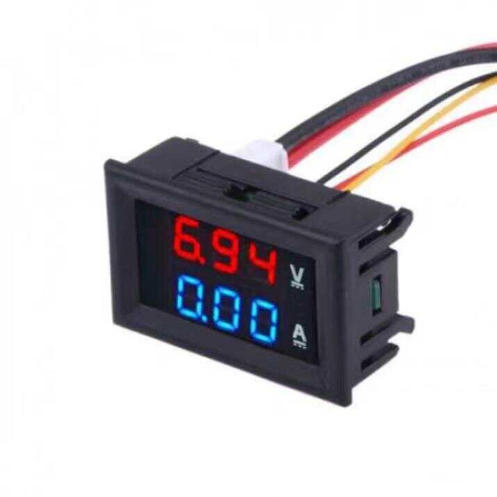 DC 0-100V 0-10A Current Panel Meter Gauge Tester LCD Display
