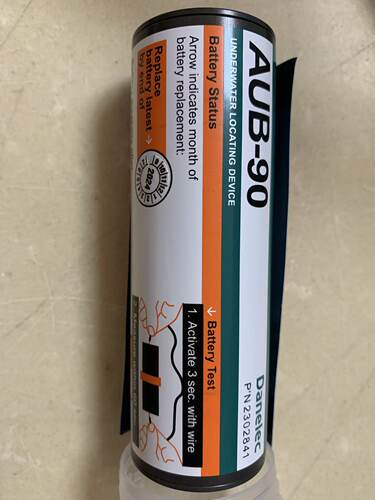 DANELEC VDR AUB-90 BEACON battery