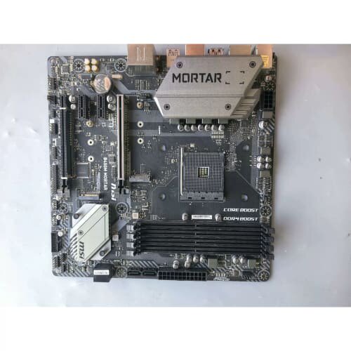 出拆机MSI B450M MORTAR主板