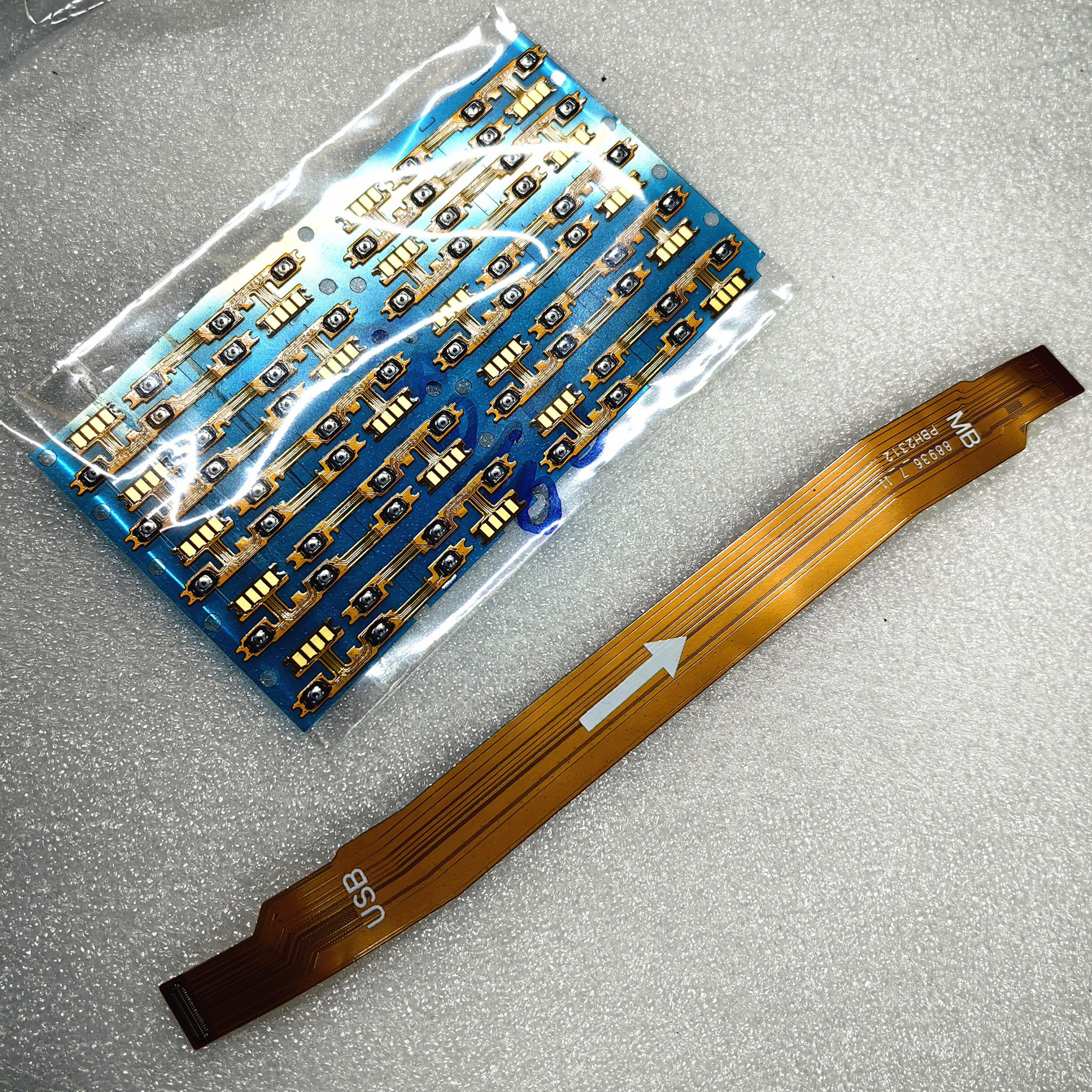 适用于荣耀X8pro主板排线连接排线 开机音量排线 副板相头连接线