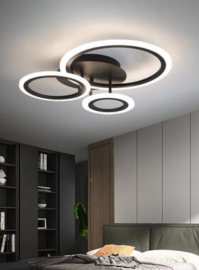 形客灯具LED长吸方顶灯无极调厅光天54382空之城房间灯卧室AI语音