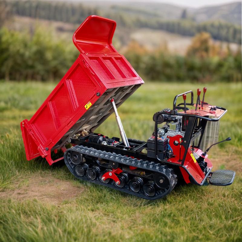 山地林木业泥坑路履带搬运 于摘车园林种植采升用降运输一482体车