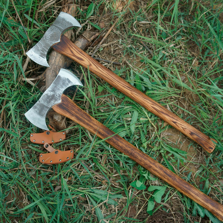 飞瑞祥双面斧户外露营多用家用斧头战斧砍伐户外战术武器防身斧子