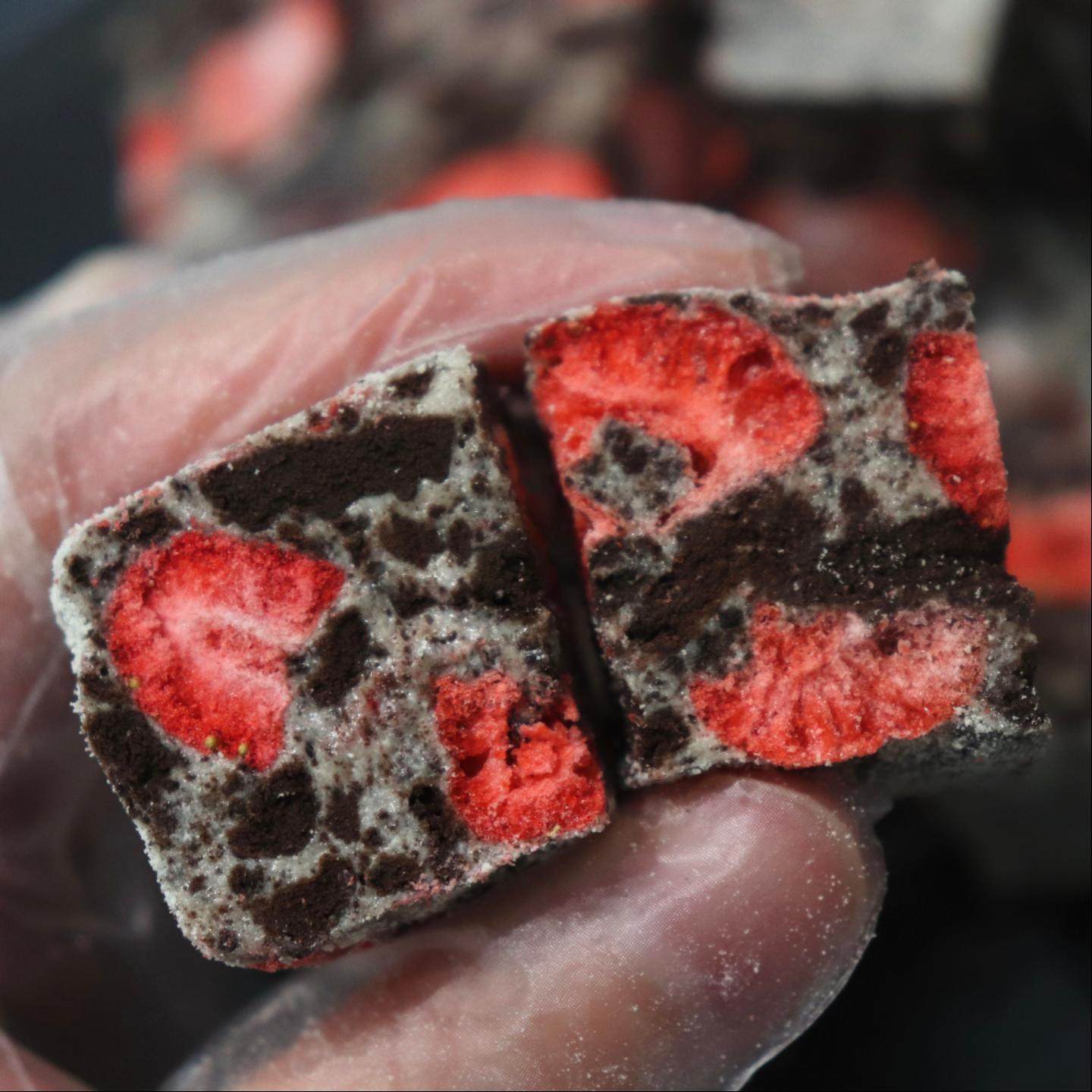 手工雪花酥草莓好吃零食饼干伴手礼坚果网红奶酥喜糖点心中式糕点